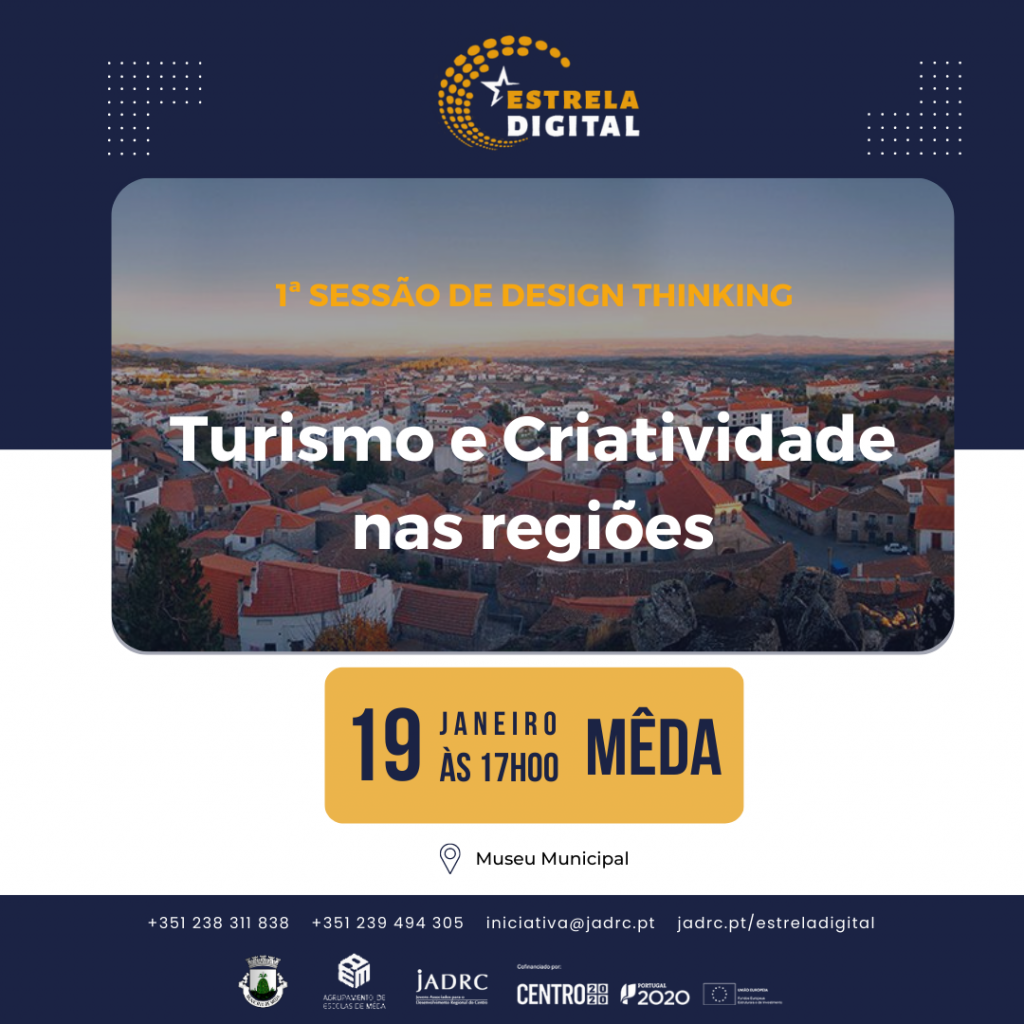 Design Thinking: Mêda – Turismo e Criatividade nas Regiões (17h)